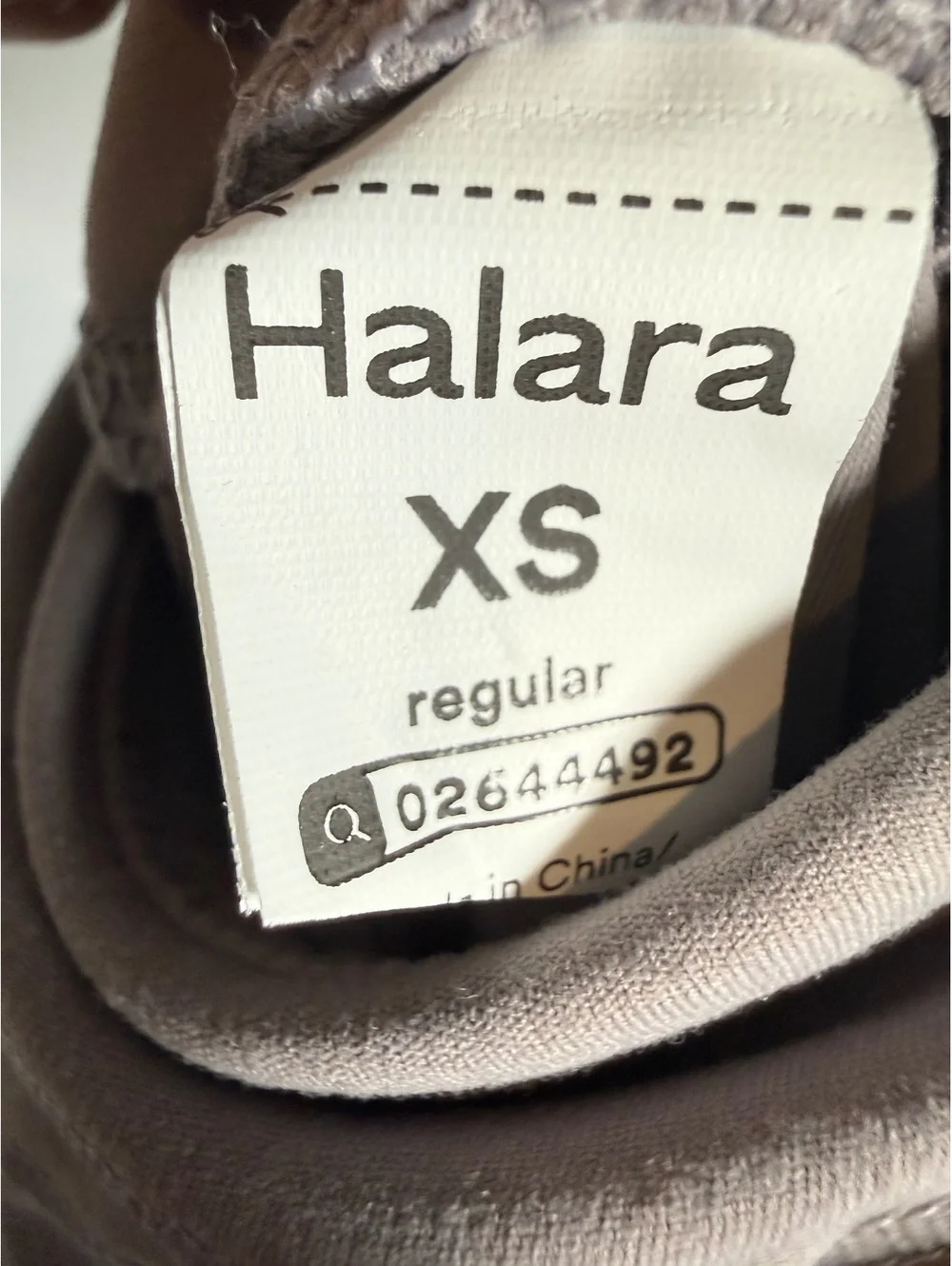Halara SoftlyZero Plush High Waisted Full Length Joggers Gray Size XS
